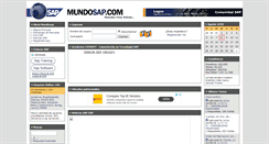 Desktop Screenshot of mundosap.com